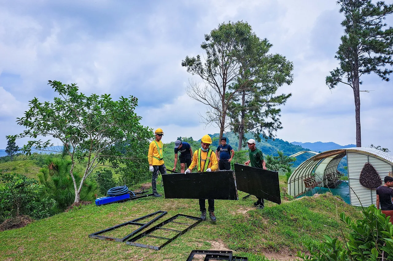 Solar power for forest rangers in Rizal, Philippines