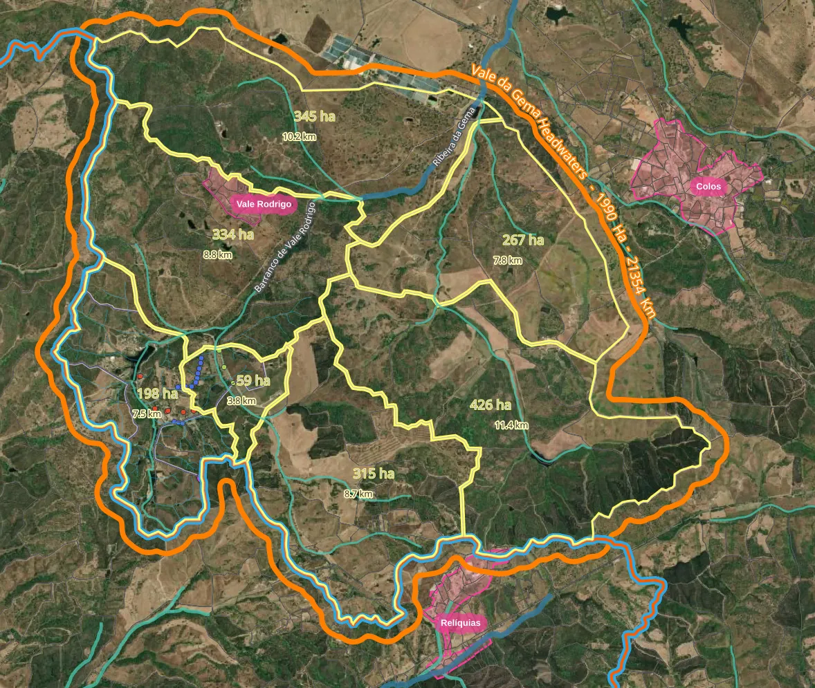 Vale da Gema Headwaters: Resilience via community, land care, and training